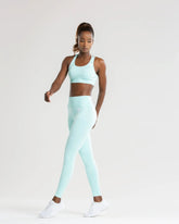 Power Seamless Leggings | Bleached Aqua WOMEN'S BEST